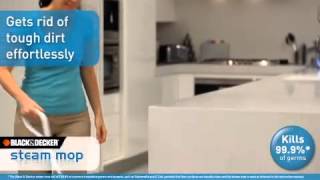 Black & Decker Steam Mop FSM1610 & FSM1620 Demonstration - PTC Tools UK
