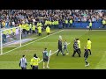 Pitch invader squares up to stewards  sheffield wednesday vs west brom 20240427