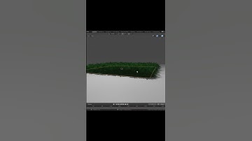 Blender Grass in SECONDS! 🌿 #Shorts #blendertips
