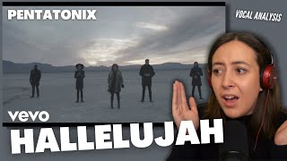 PENTATONIX Hallelujah | Vocal Coach Reacts (& Analysis) | Jennifer Glatzhofer