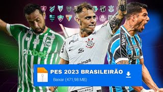 NOVAS TRANSFERÊNCIAS PES 2023 PPSSPP BRASILEIRÃO