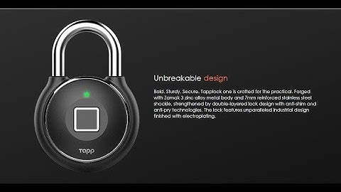 Tapplock one World