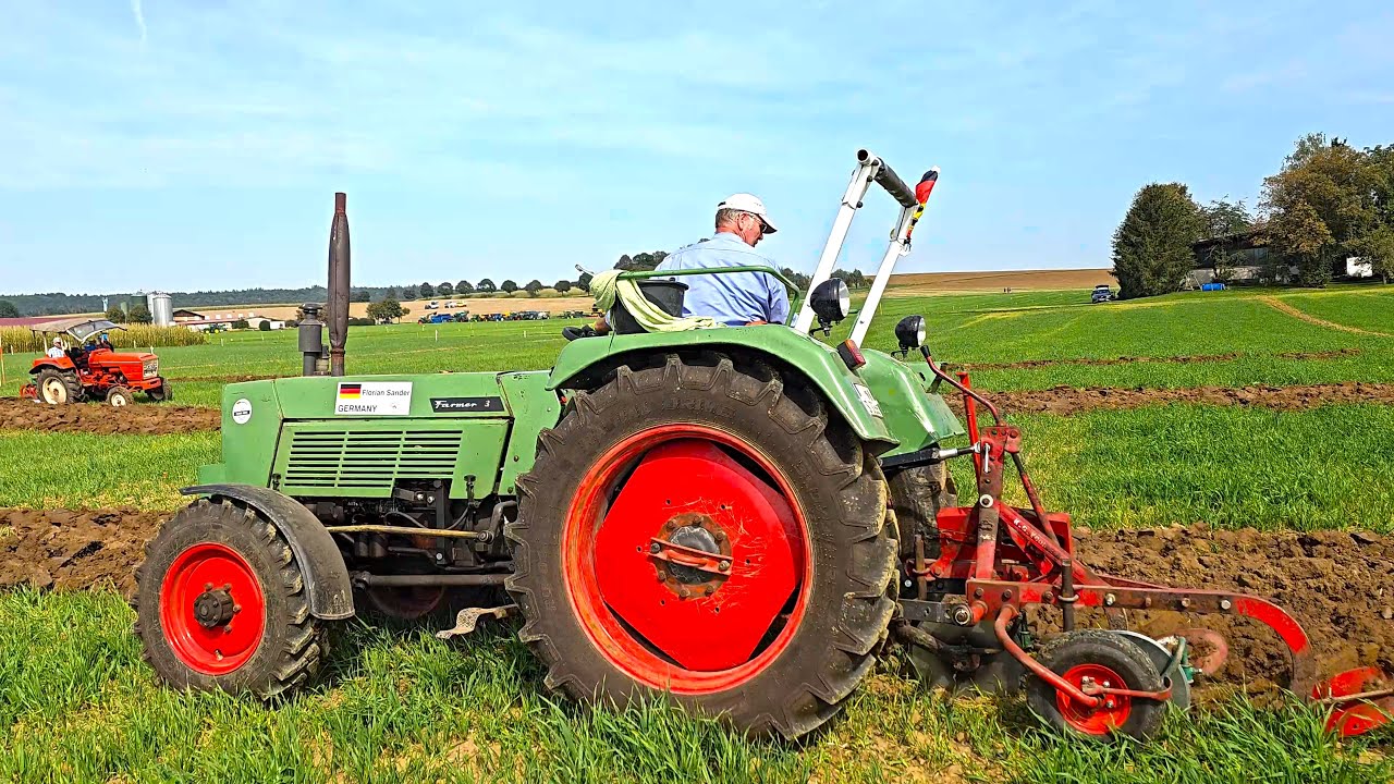 Leistungspflügen im Bundesentscheid Nr. 39 in Langenau 2024 | Der Trainingstag + MB & Unimog treffen