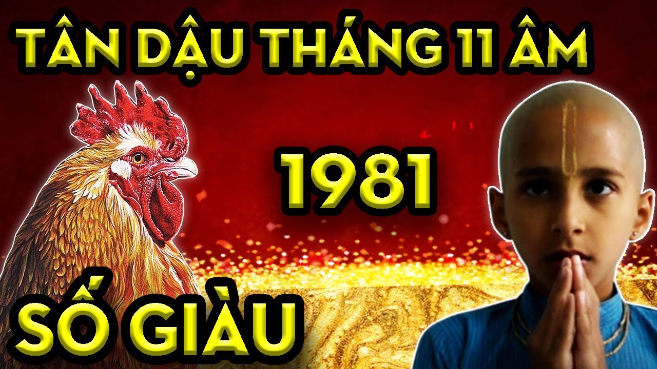Tử Vi Tuổi Tân Dậu 1981 Tháng 11 Âm 2022, Đắc Chuẩn Ý Trời, Đổi Đời ĐẠI ...