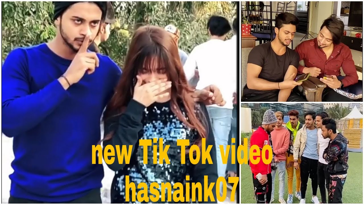 Hasnain khan new best Tik Tok video hasnaink07 Tik Tok star - YouTube