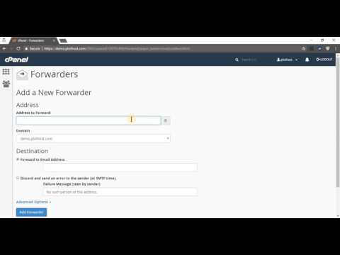 How to setup an Email Forwarder in cPanel