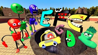 ALPHABET LORE NEW 3D SANIC CLONES MEMES ROBLOX RAINBOW FRIENDS ROBLOX DOORS SPARTAN KICKING in Gmod