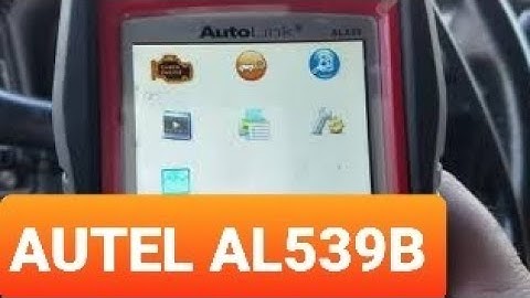 Autel Al539b in action