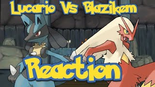 Lucario VS Blaziken | DBX - Reaction