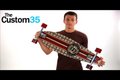 The custom 35 longboard by original skateboards