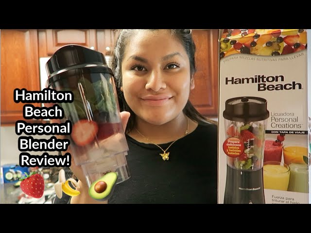 Hamilton Beach Personal Blender In-Depth Review - Healthy Kitchen 101