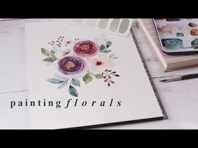 Simple Step-By-Step Watercolor Flowers