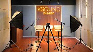 We’re getting closer to completing our dream studio! 🎶✨