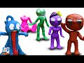 My Friends Becomes Mannequin | Scary Monster Story | Clay Mixer Friends Cartoon