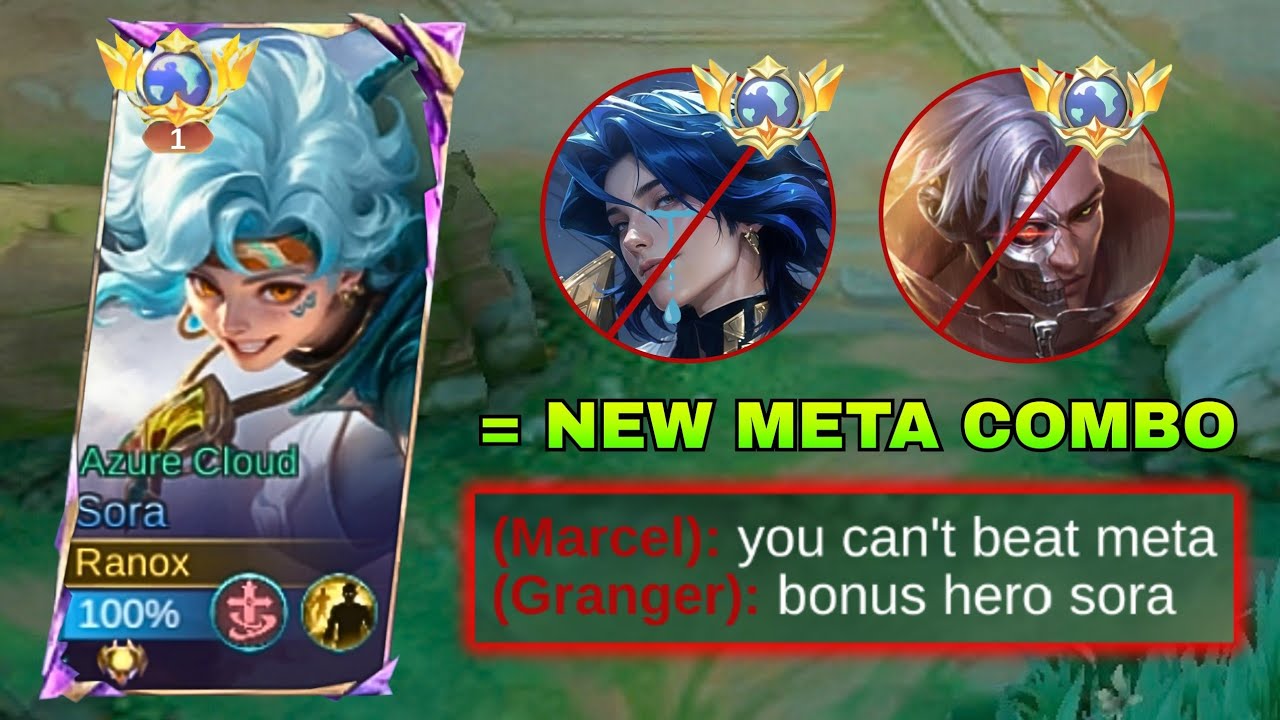 THIS SORA BUILD MAKES META NEW HERO USELESS! (advance server) - Mobile Legends