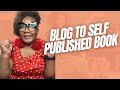 How to turn your blog into a book