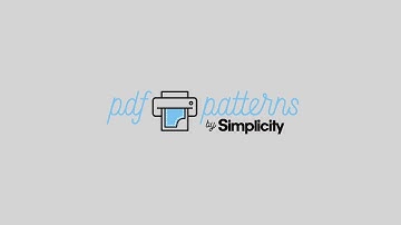 Introducing Simplicity PDF Patterns
