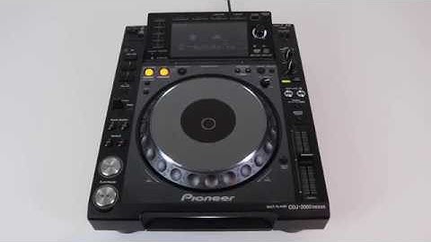 Pioneer - CDJ 2000 Nexus Firmware upgrade