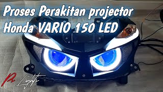 CUMA 200 RIBUAN!! REVIEW LED MINI PROJECTOR RTD M01B, RASA LAMPU FORTUNER!