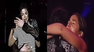 Michael Jackson You Are Not Alone Auckland 1996 vs Gothenburg 1997