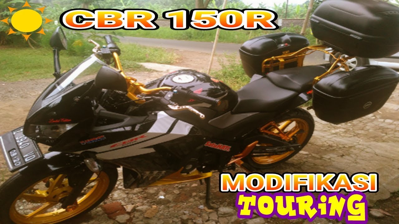 Review CBR 150 R Modifikasi Adventure Visor