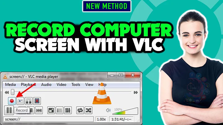 How to record computer screen with VLC | VLC record screen with audio