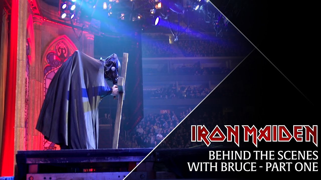 Iron Maiden's Bruce Dickinson takes fans behind the scenes of the 'Legacy  Of The Beast' tour