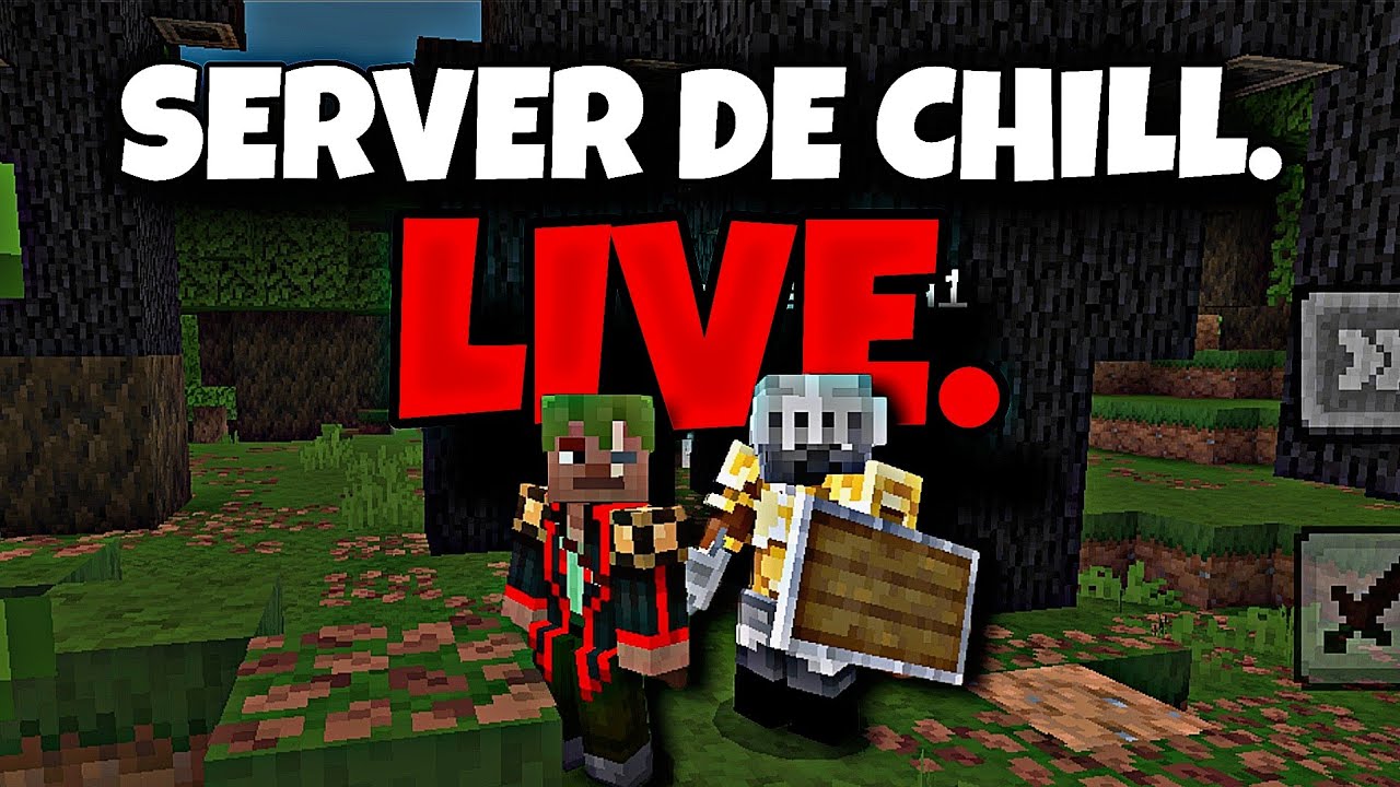 SERVER DE CHILL | MINECRAFT | LIVE - YouTube