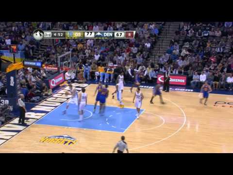 Golden State Warriors Vs Denver Nuggets April 16 2014 NBA 2013 14 Season