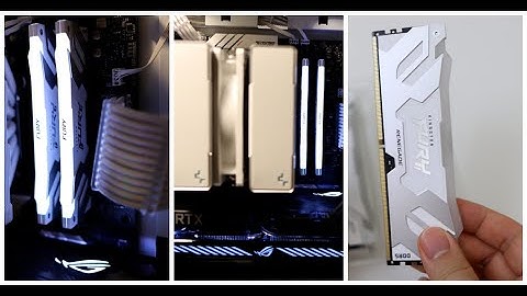 Quick Look: Kingston FURY Renegade DDR5 RGB Memory in White