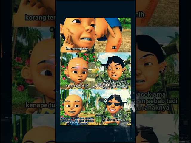 .Upin And Ipin Exposed To Karma, Because Of Evil To Opah. class=