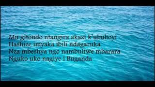 UKO NAGIYE I BUGANDA (LYRICS) BY FRANCOIS NKURUNZIZA