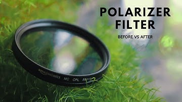 AmazonBasics Circular Polarizer Filter For Canon And Nikon Review !