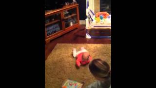 Army crawl Lilly