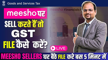 How to file Meesho GST Return ? || Meesho GST Filing|| #meesho #gst Meesho Seller GSTR 1 Filing.