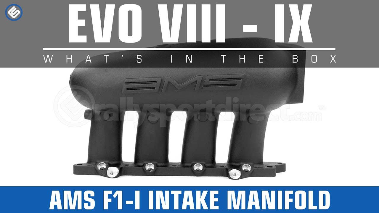 AMS F1I Intake Manifold EVO 8/9 What's in the Box? YouTube