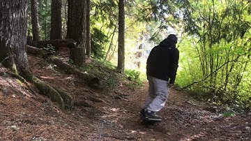OneWheel XR On a Single Track