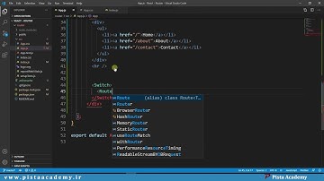 آموزش React Router - جلسه اول