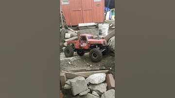 The redcat gen8 trying out the trail changes. #offroad #rc #redcat #gen8 #buffalo