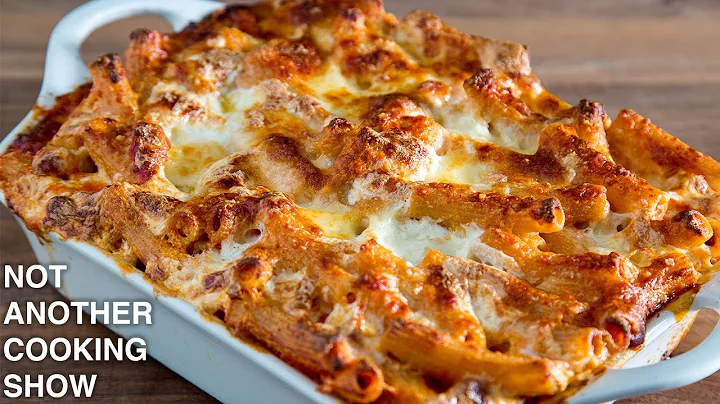how to make BAKED ZITI (PASTA AL FORNO)