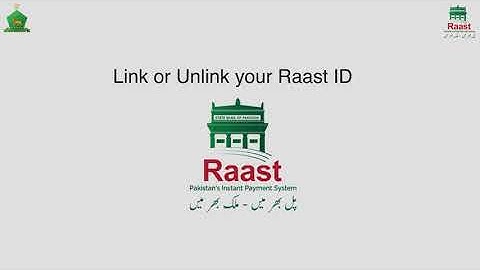 How to link/unlink your RAAST ID with your bank account - EN