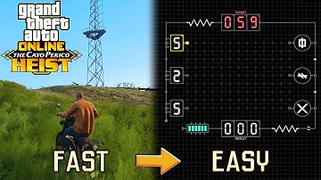 Gather Intel & Hack Communications Tower FAST | Cayo Perico Heist (GTA 5 Online)