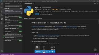 Adding Python to Microsoft Visual Studio Code