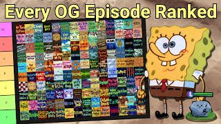 Ranking Every OG SpongeBob Episode from WORST to BEST (142 Episode Tier List)