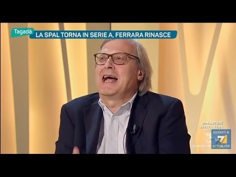 Vittorio Sgarbi: 'Il ferrarese tipico è un maniaco sessuale, l'unico pensiero è la gnocca'