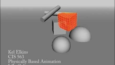 Physically Based Animation - Kel Elkins
