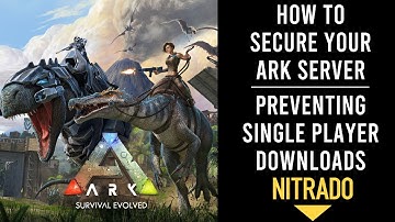How to prevent single player or other server downloads on your Nitrado Ark server (2023)