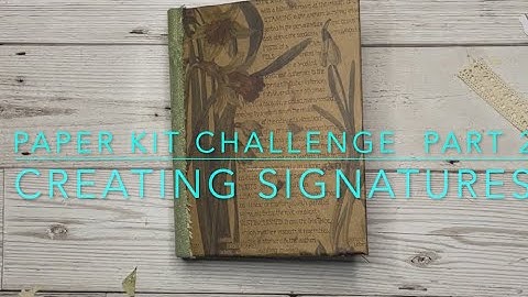 From Happy Mail Kit to a Journal | Part 2