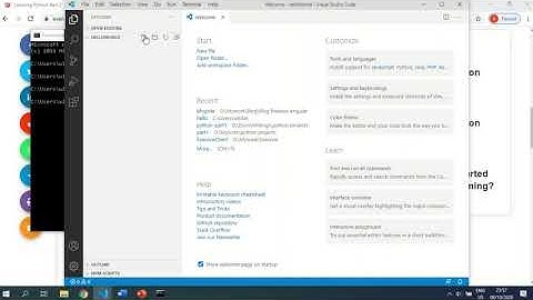 Learning Python Part 2   Hello World Program