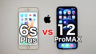 iPhone6sPlus vs iPhone12ProMAX 実機スピードテスト 最新iOS対応最古の機種と最新機種、その実力差は。(SpeedTest)